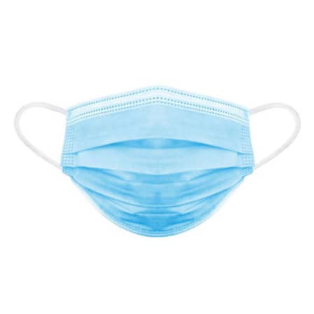 100 Blue Face Masks