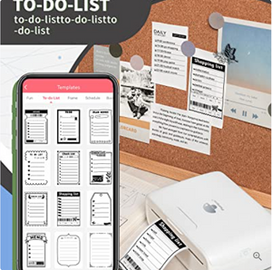Portable Inkless Bluetooth Printer