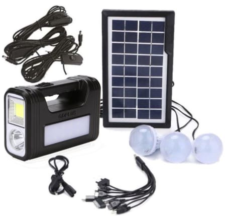 Solar Light With Power Back-up System