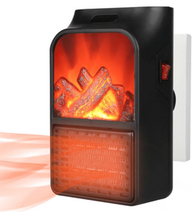 Flame Wall Heater - 1000W